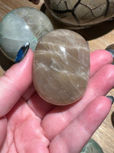 Load image into Gallery viewer, The Consecrated Crystal Crystals, Stones, Minerals 80g Peach Moonstone Palms
