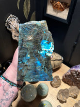 Load image into Gallery viewer, The Consecrated Crystal Crystals, Stones, Minerals A Labradorite 1/2 Polished Freeforms
