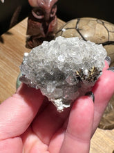 Load image into Gallery viewer, The Consecrated Crystal Crystals, Stones, Minerals a Linwood Calcite Clusters w/Marcasite
