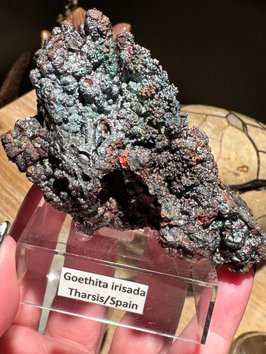 The Consecrated Crystal Crystals, Stones, Minerals A Rainbow Goethite