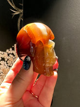 Load image into Gallery viewer, The Consecrated Crystal Crystals, Stones, Minerals Agate High Definition Skulls
