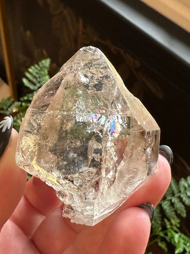 The Consecrated Crystal Crystals, Stones, Minerals C D Lrg Tibetan DT Carbon Inlcuded Quartz Pieces