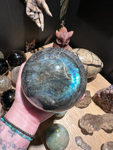 Load image into Gallery viewer, The Consecrated Crystal Crystals, Stones, Minerals C Labradorite Spheres
