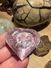 Load image into Gallery viewer, The Consecrated Crystal Crystals, Stones, Minerals Gem Lepidolite Hearts
