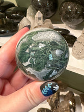 Load image into Gallery viewer, The Consecrated Crystal Crystals, Stones, Minerals H Moss Agate Spheres

