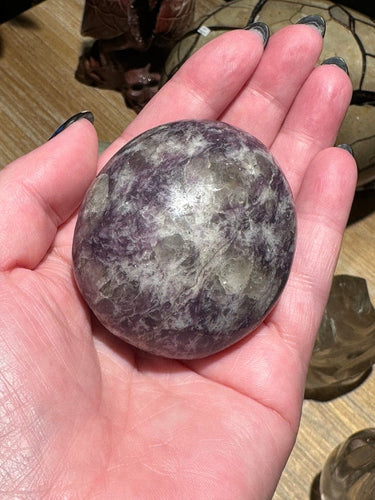 The Consecrated Crystal Crystals, Stones, Minerals Lepidolite Palms