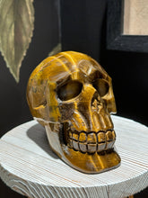 Load image into Gallery viewer, The Consecrated Crystal Crystals, Stones, Minerals Tiger Eye High Definition Skulls
