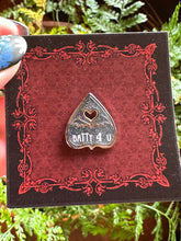 Load image into Gallery viewer, The Consecrated Crystal Metaphysical Enamel Planchette Pins
