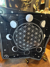 Load image into Gallery viewer, The Consecrated Crystal Metaphysical Moon Phase Altar Cloths
