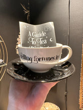 Load image into Gallery viewer, The Consecrated Crystal Metaphysical Tea Leaves Fortune Telling Cup/Saucer
