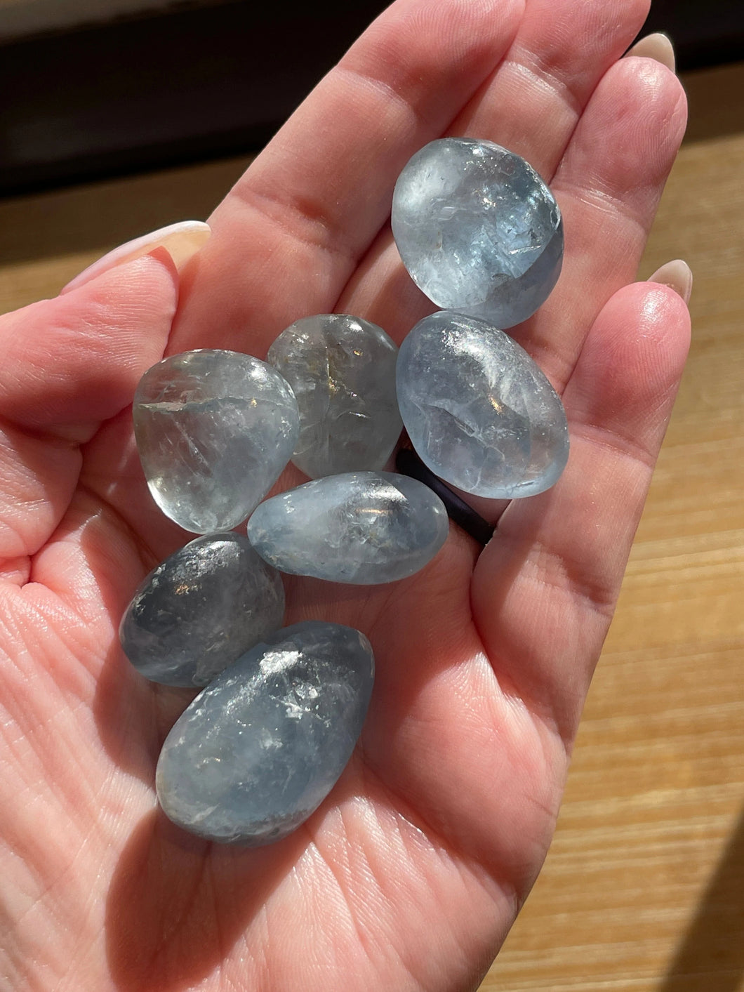 The Consecrated Crystal Crystals, Stones, Minerals 2 for $6 HQ Celestite Tumbles