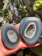 Load image into Gallery viewer, The Consecrated Crystal Crystals, Stones, Minerals Agate Polished Geode Pairs
