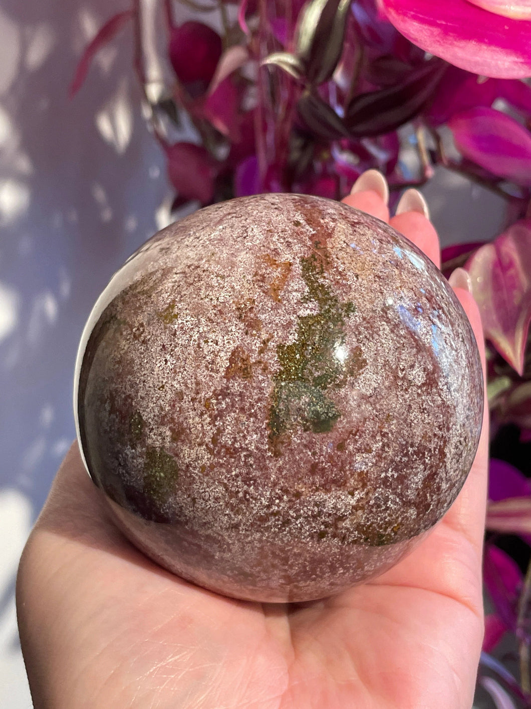 The Consecrated Crystal Crystals, Stones, Minerals B Ocean Jasper Spheres