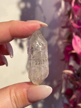 Load image into Gallery viewer, The Consecrated Crystal Crystals, Stones, Minerals C Tibetan DT Carbon Included Quartz Pieces
