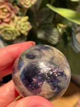 Load image into Gallery viewer, The Consecrated Crystal Crystals, Stones, Minerals F Bloodshot Iolite Spheres
