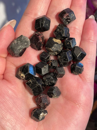 The Consecrated Crystal Crystals, Stones, Minerals Garnet Pieces
