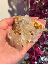 Load image into Gallery viewer, The Consecrated Crystal Crystals, Stones, Minerals J HQ Selenite w/Orange Calcite Clusters
