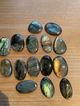 Load image into Gallery viewer, The Consecrated Crystal Crystals, Stones, Minerals Labradorite sm Assorted Crystal Cabochons
