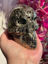 Load image into Gallery viewer, The Consecrated Crystal Crystals, Stones, Minerals SKULL A Peruvian Pyrite Cluster and Skulls
