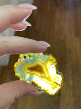 Load image into Gallery viewer, The Consecrated Crystal Crystals, Stones, Minerals Sm Slice Iris Agate Slices and Shapes
