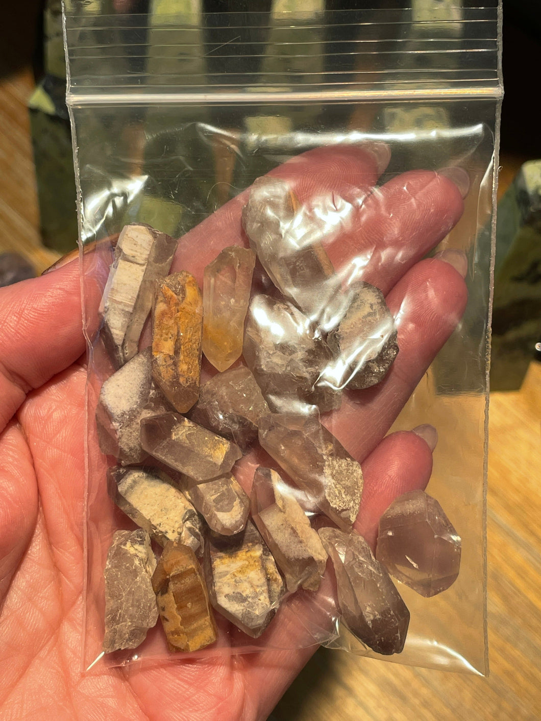 The Consecrated Crystal Crystals, Stones, Minerals Small Lithium Quartz Rough