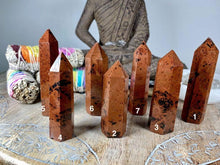 Load image into Gallery viewer, BlessedEstuary Crystals, Stones, Minerals tower 1 Mahogany Obsidian Polished Point

