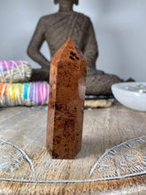 Load image into Gallery viewer, BlessedEstuary Crystals, Stones, Minerals Tower B Mahogany Obsidian Polished Point
