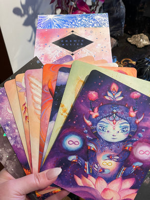 The Consecrated Crystal Metaphysical Cosmic Allies Nicole Piar Decks