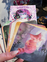 Load image into Gallery viewer, The Consecrated Crystal Metaphysical Spirit Cats Nicole Piar Decks
